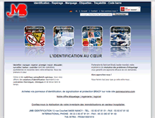 Tablet Screenshot of jmbidentification.com